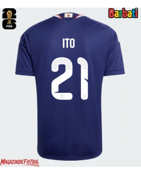 Japonia Hiroki Ito #21 Tricou Fotbal Replică Mondial 2026 Barbati Acasa Japonia Hiroki Ito #21 Tricou Fotbal Replică Mondial 2026 Barbati Acasa